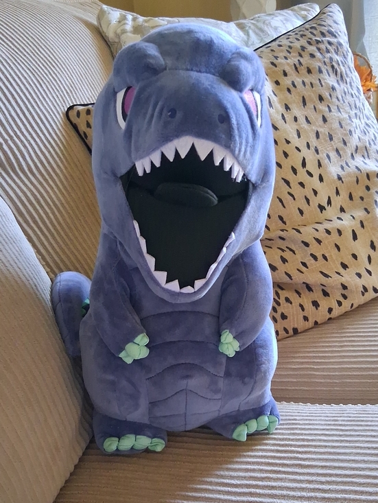 surreal entertainment Other - Godzilla Chibi Plush Stuffed Animal with Green Spines